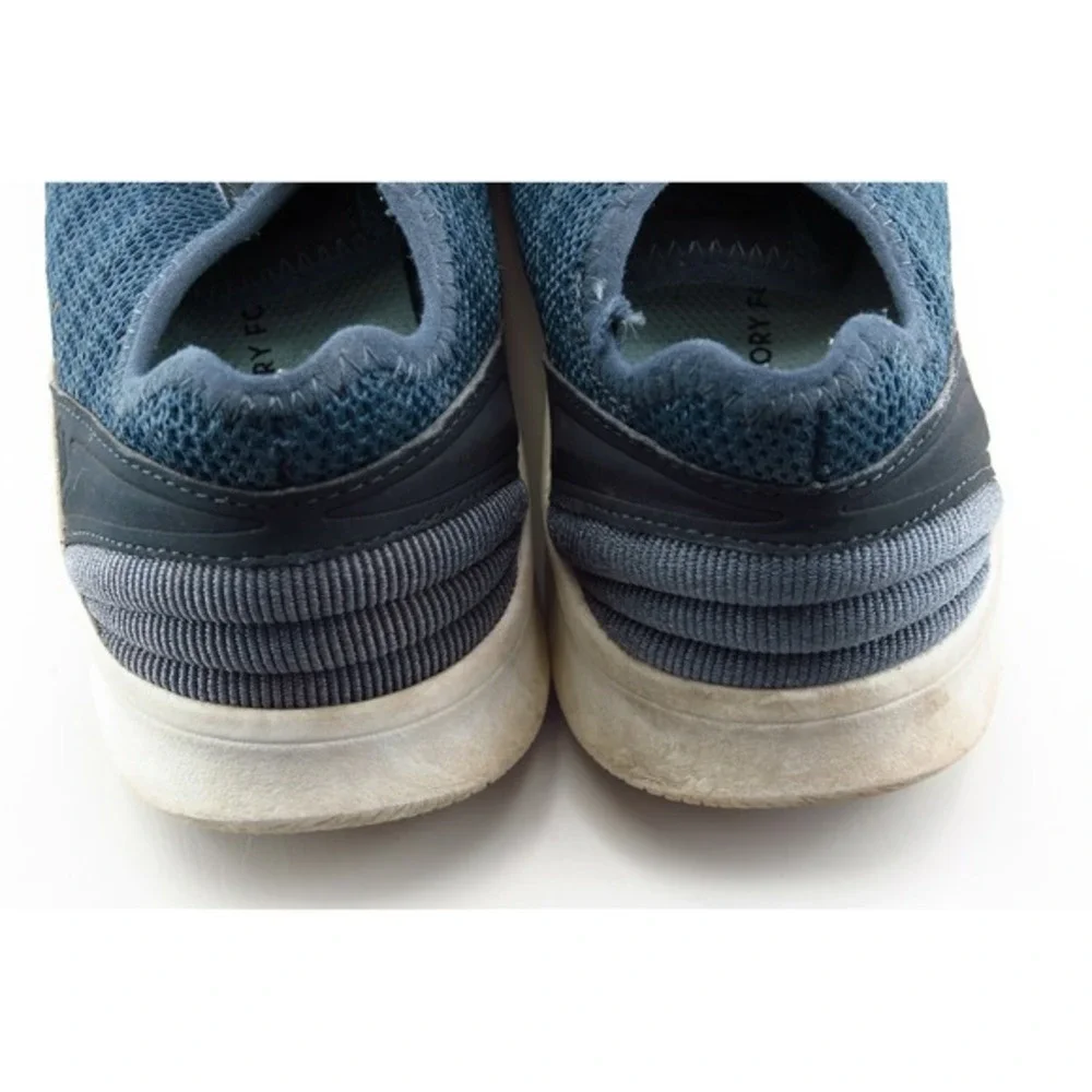 Dr. Scholl's Women's Walking Shoes Size 7.5 Blue Mesh Elastic‎ Lightweight